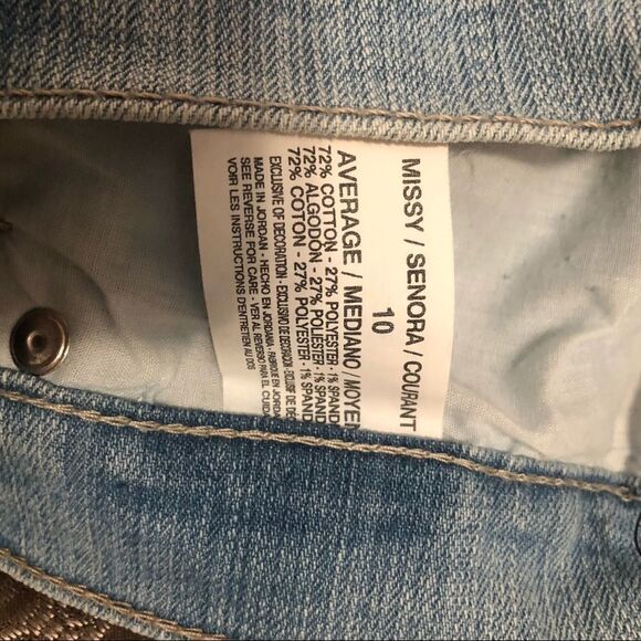 Gloria Vanderbilt Amanda classic fit tapered leg size 10 - Picture 6 of 6